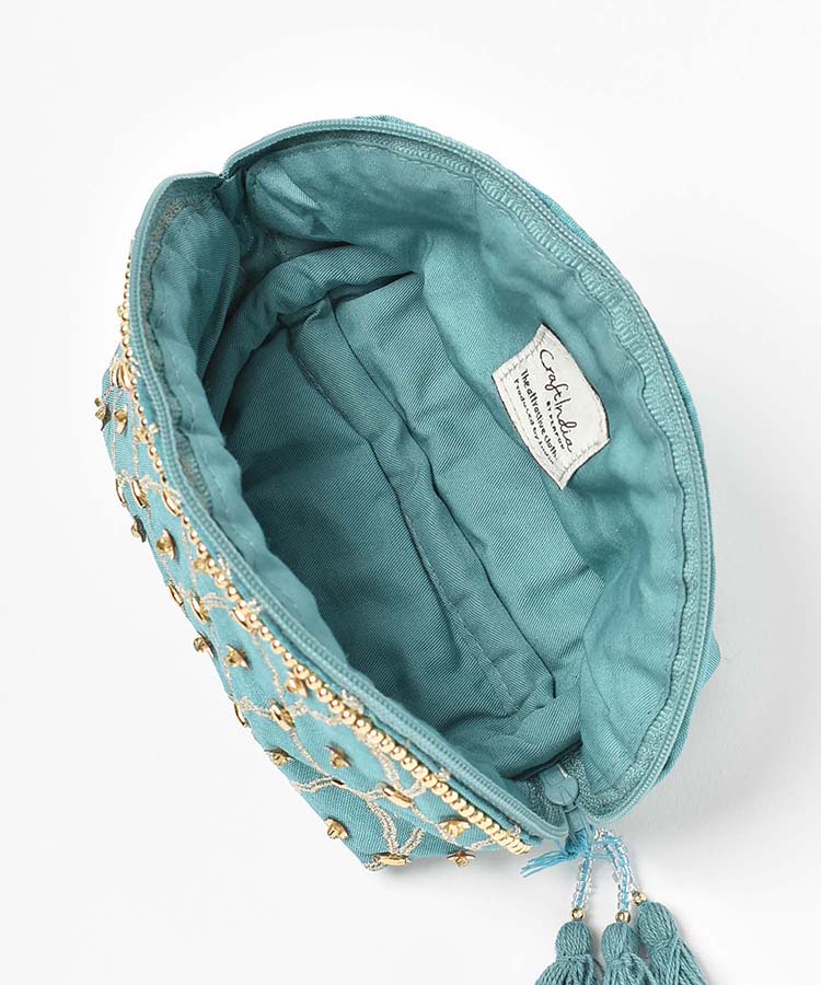 ビジューミニポーチ