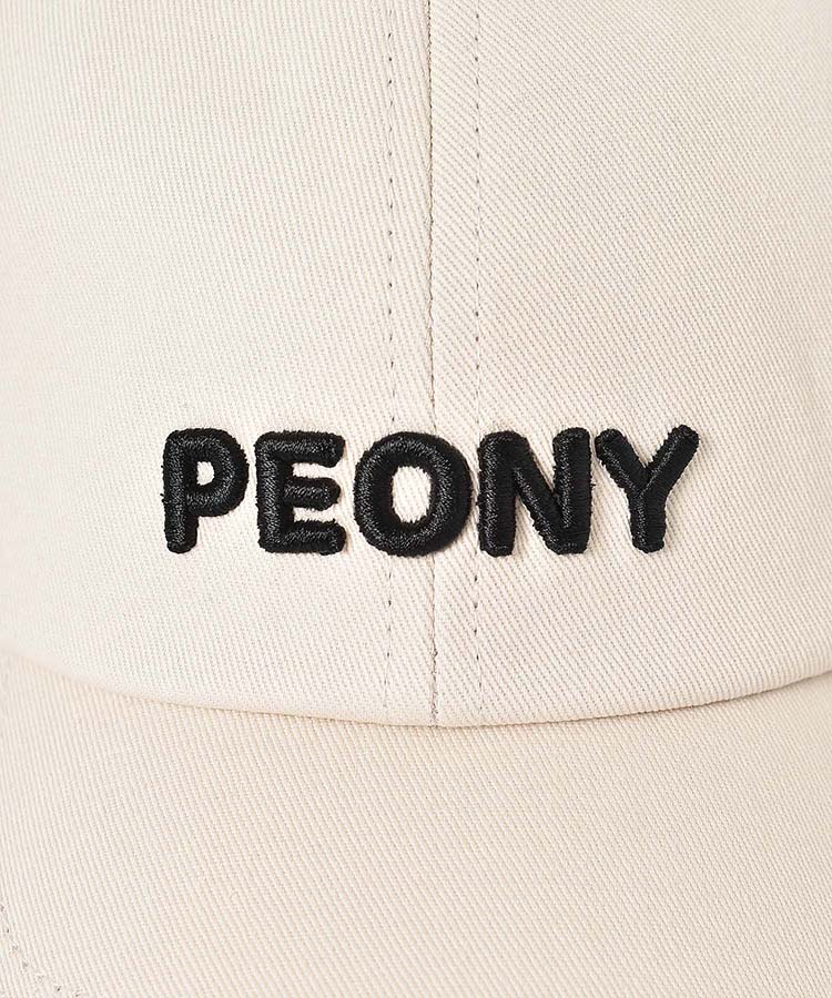 ロゴ刺繍キャップ