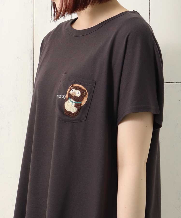 ≪SALE≫タヌキの置物サガラTシャツ