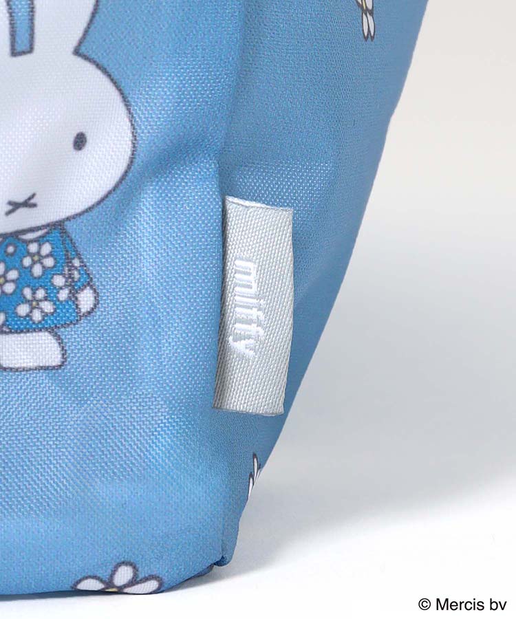 MIFFY BLUE FLOWERショッピングバッグM