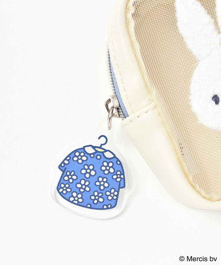 miffyブルードレスカラビナ付ポーチ