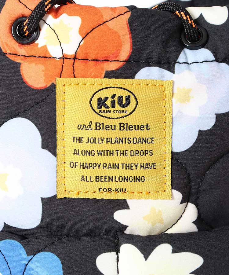 【KiU and BleuBleuet】KiUパデッドポケッタフルミニバッグ