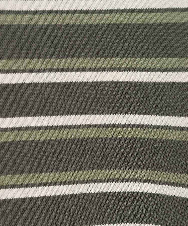 ≪SALE≫コットンタックスリーブボーダーTシャツ