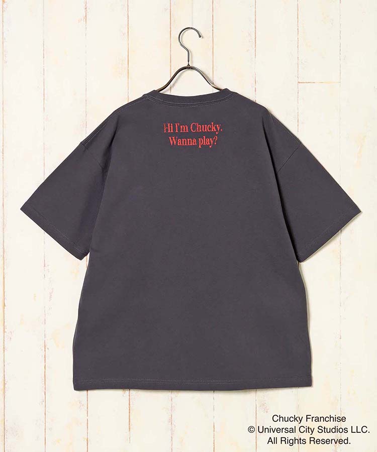 CHUCKYポスター風Tシャツ