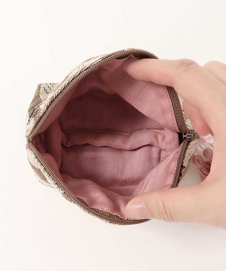 クラフトインディアネコミニポーチ