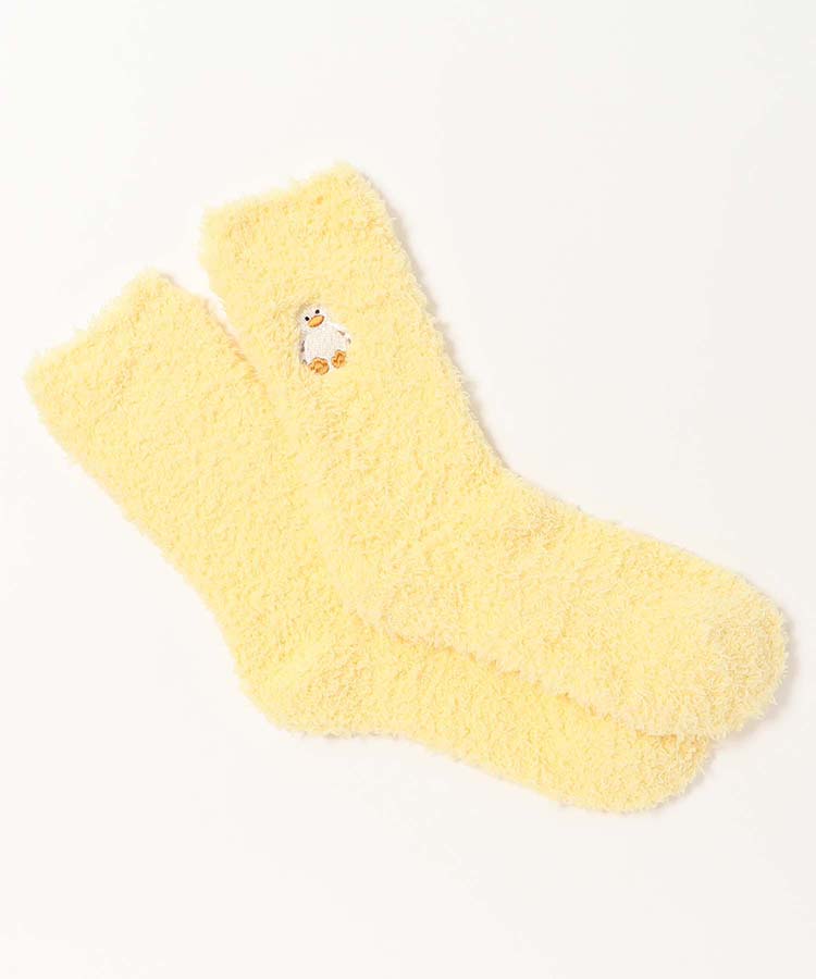 スワンネルおやすみルームソックス