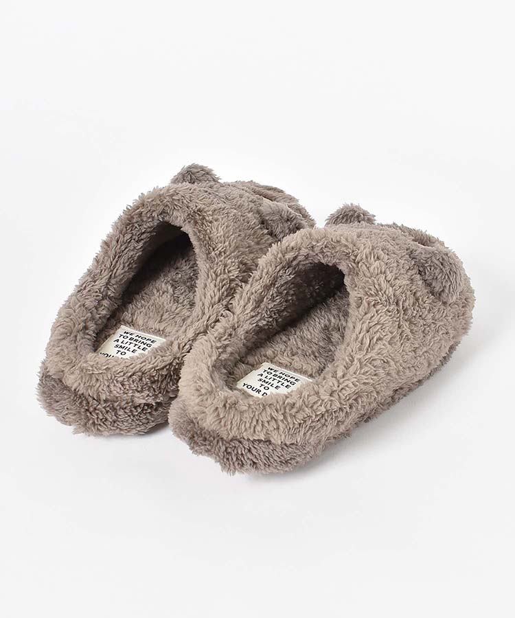 くまルームシューズ