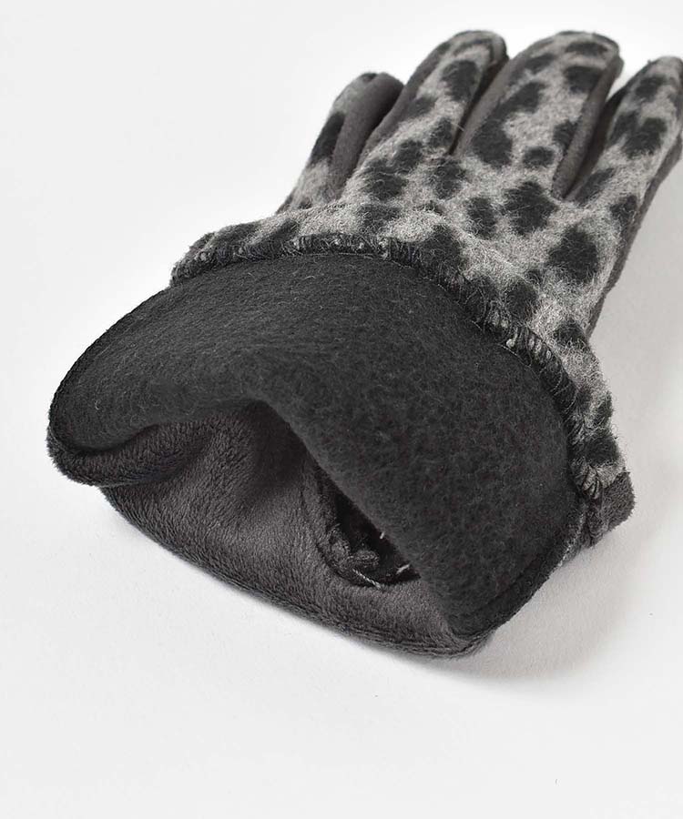 レオパード柄グローブ