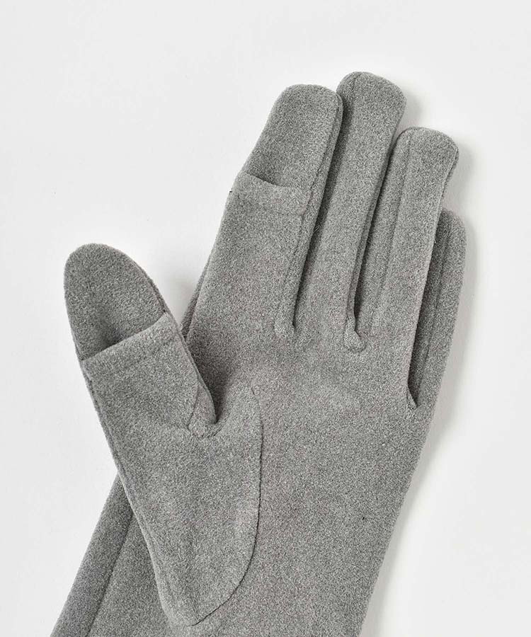 バイカラーボタングローブ