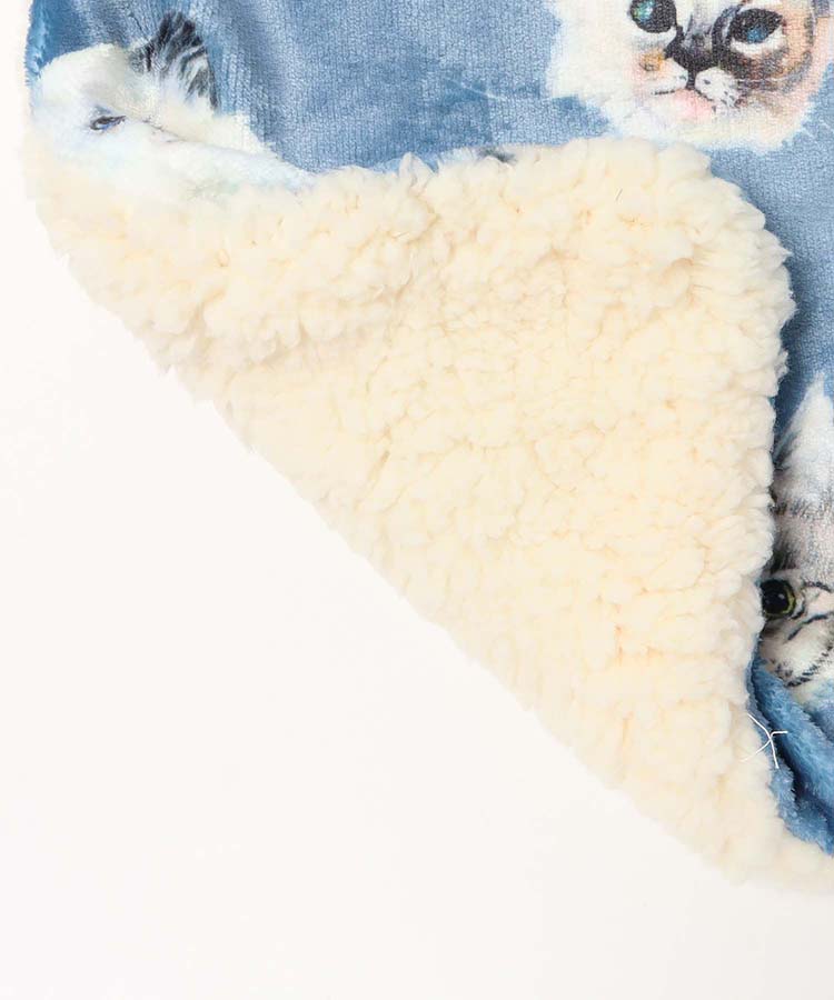 どうぶつフェイスブランケット