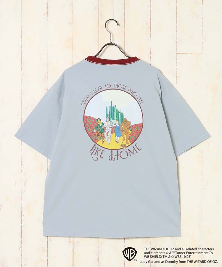 オズの魔法使リンガーバックプリントTシャツ