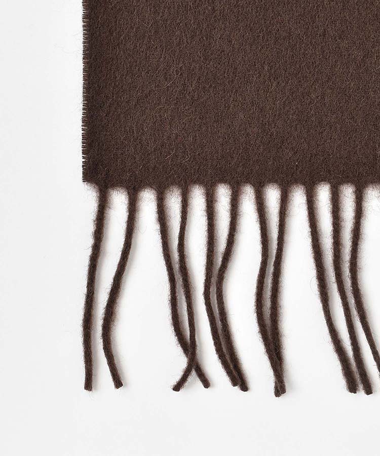 オリジナルネームウールシンプルマフラー