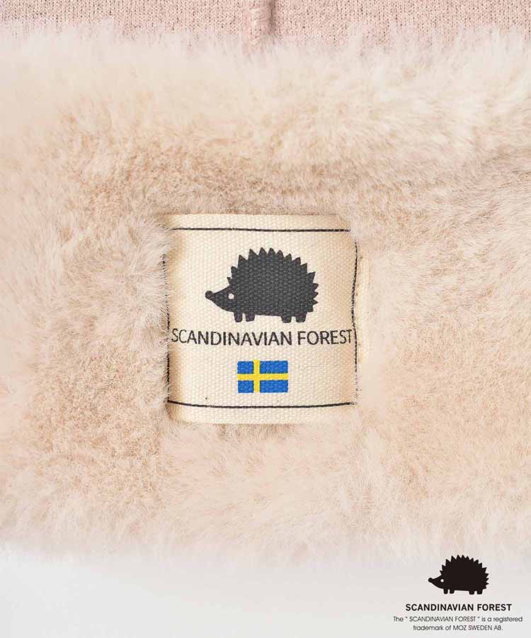 スカンジナビアンフォレスト スエード調ミトングローブ