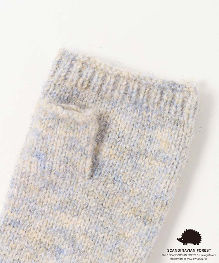 スカンジナビアンフォレスト  刺繍フィンガーレスグローブ