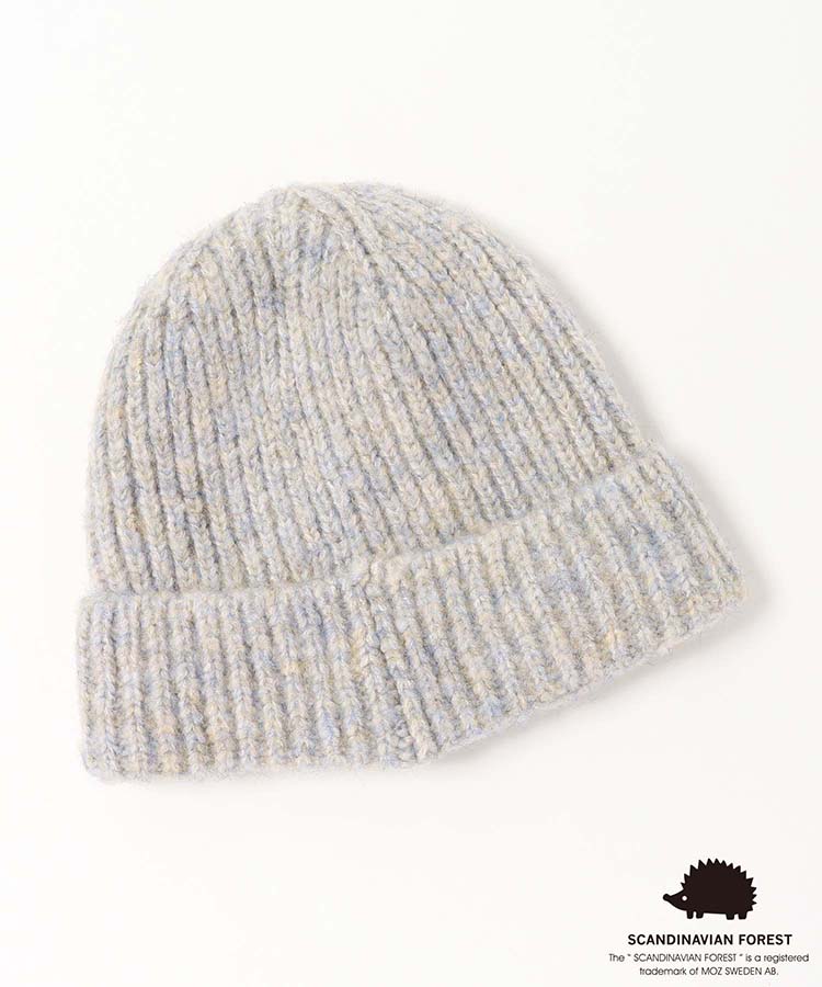 スカンジナビアンフォレスト 刺繍ニット帽