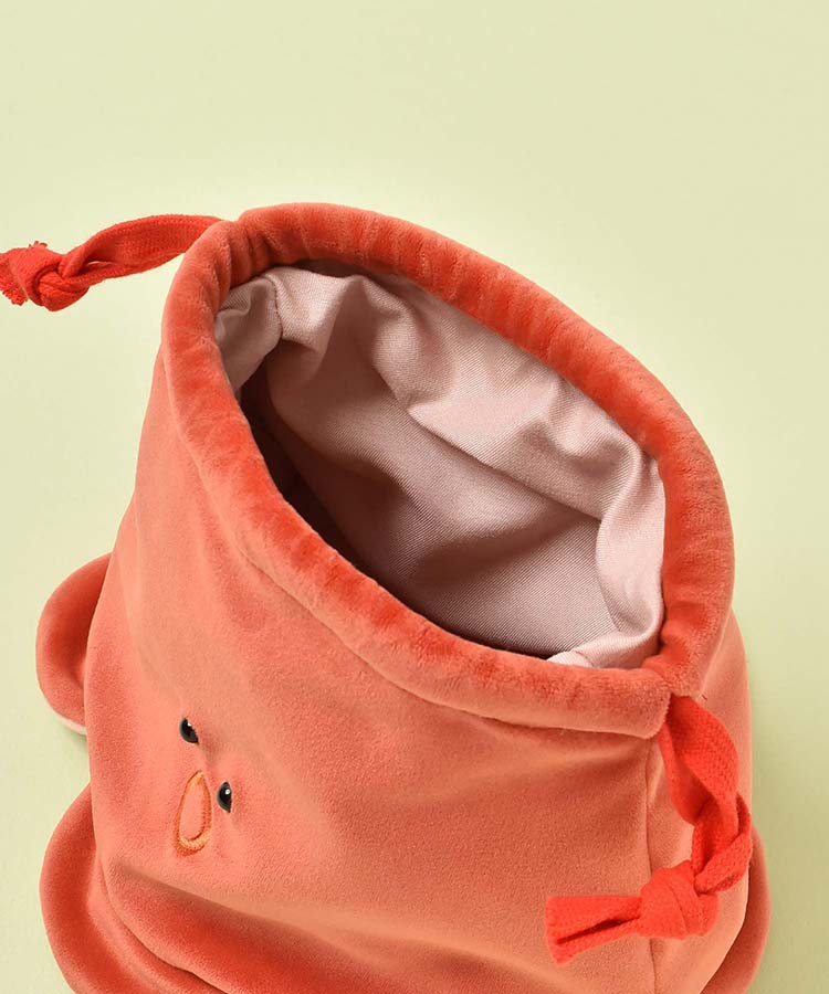 おいしい巾着ポーチ