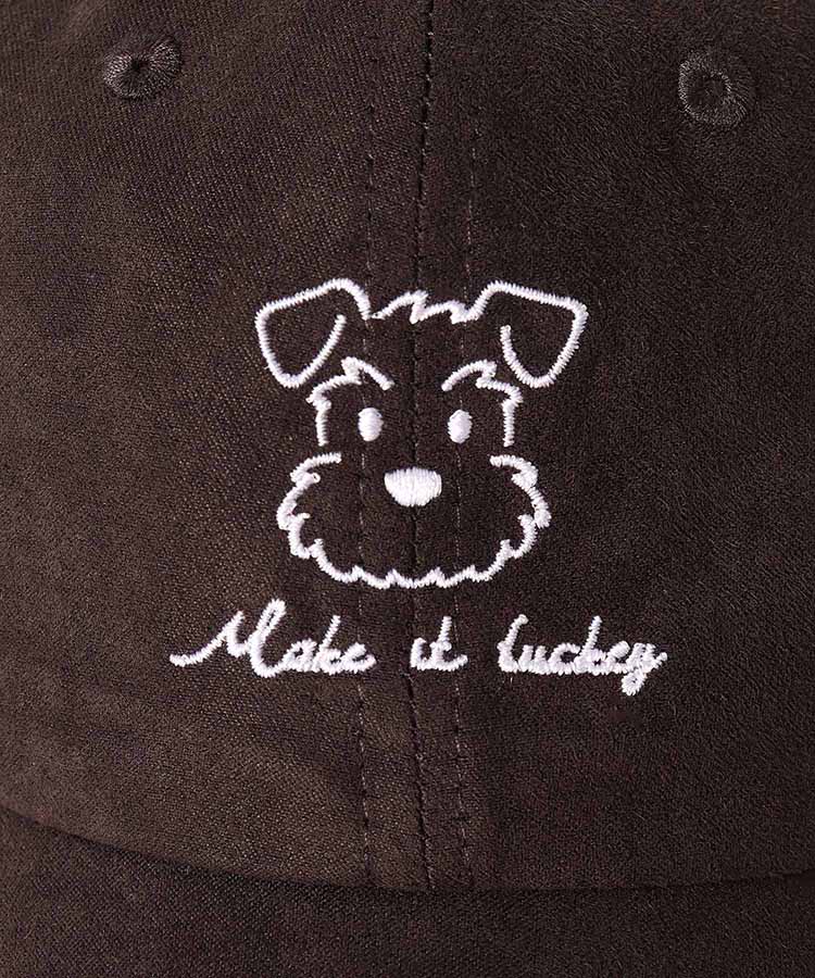 アニマル刺繍キャップ