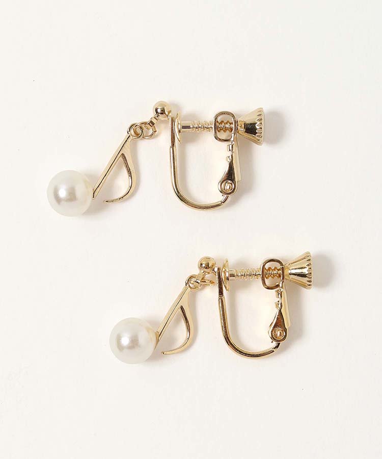 ト音記号ピアス レディース K10イエローゴールド 音楽 音符 ミニ 爆買