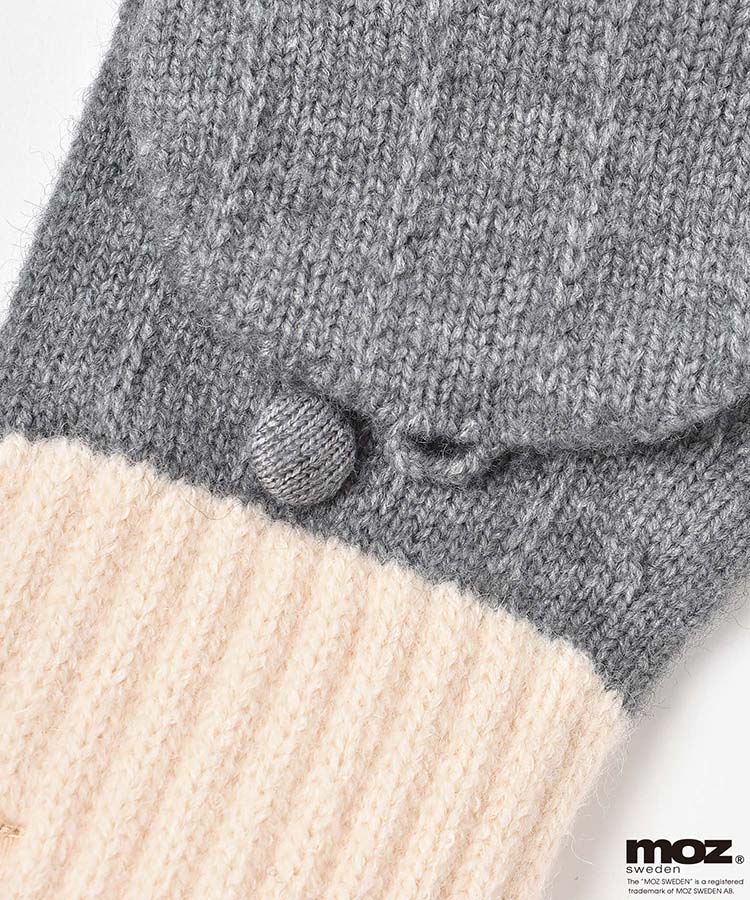 MOZフード付ミトン