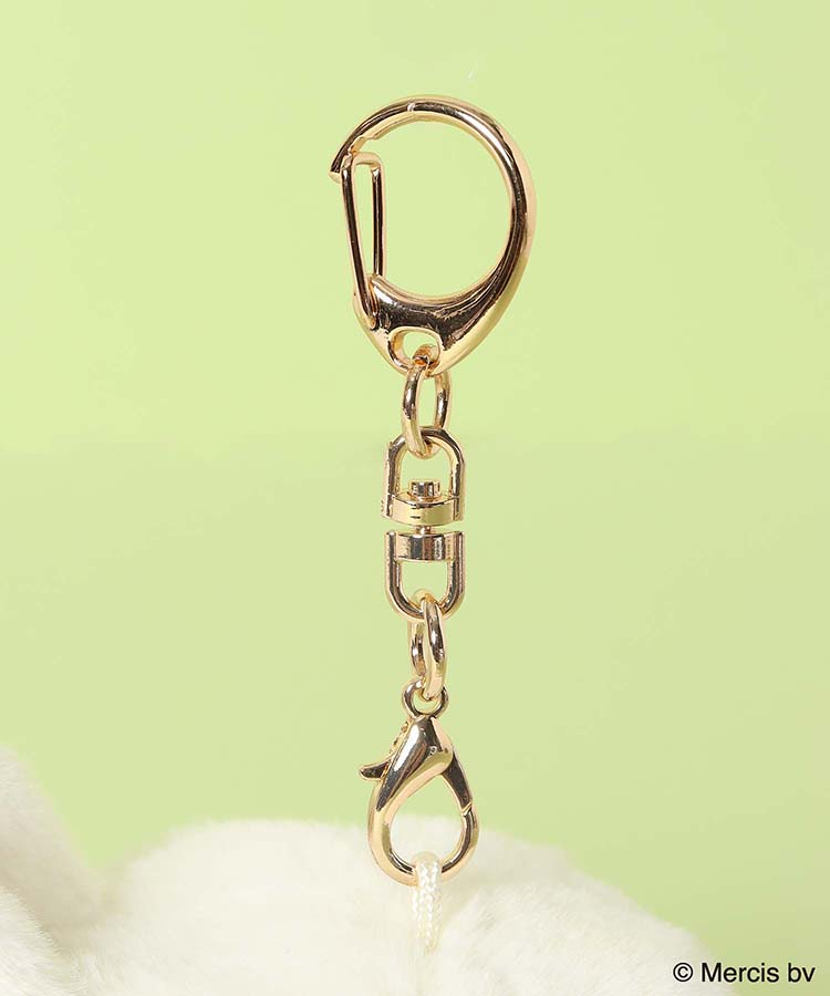 【WEB限定】BRUNA WINTER ACCESSORIES MINI FUR HATチャーム