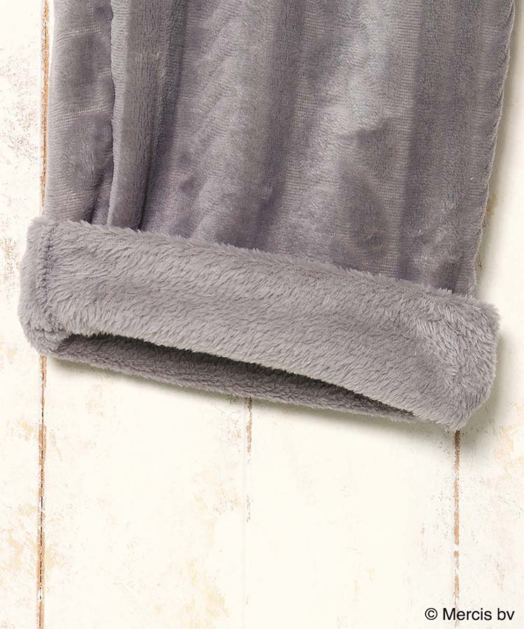 ミッフィーロープ柄前開きパジャマ上下セット