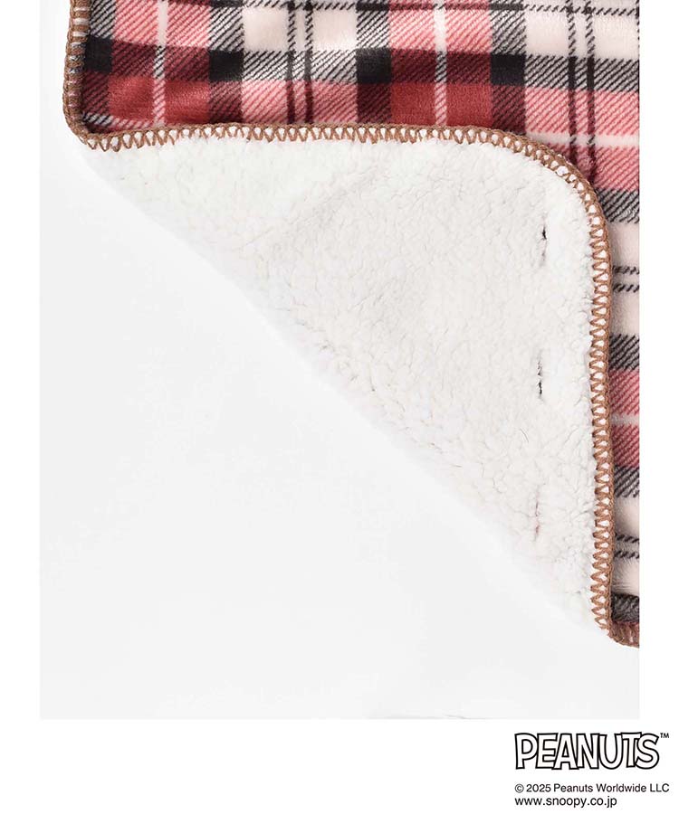 スヌーピーチェック4WAYケープボレロ