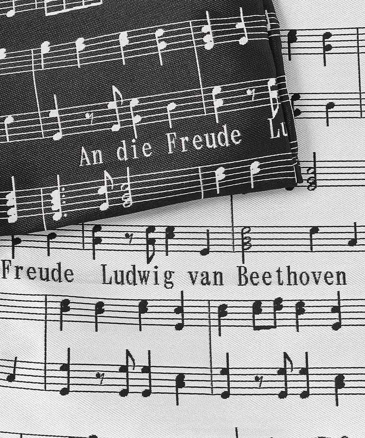 楽譜ジャガードトート