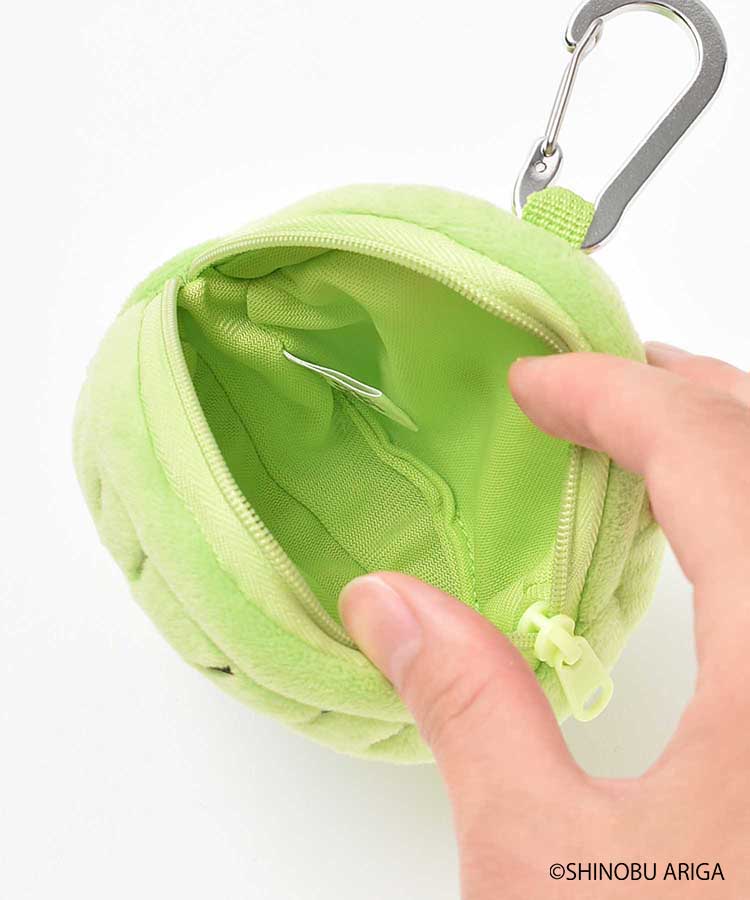 こんなこいるかなカラビナ付きぬいぐるみポーチ