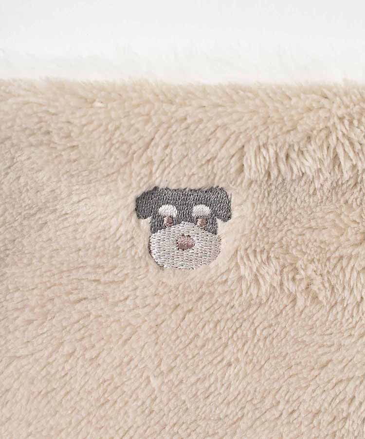 刺繍差し込みマフラー