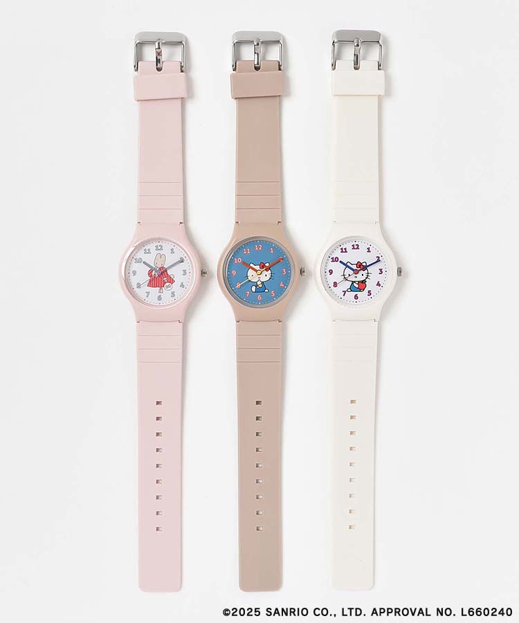 サンリオキャラクターズラバーベルトウォッチ