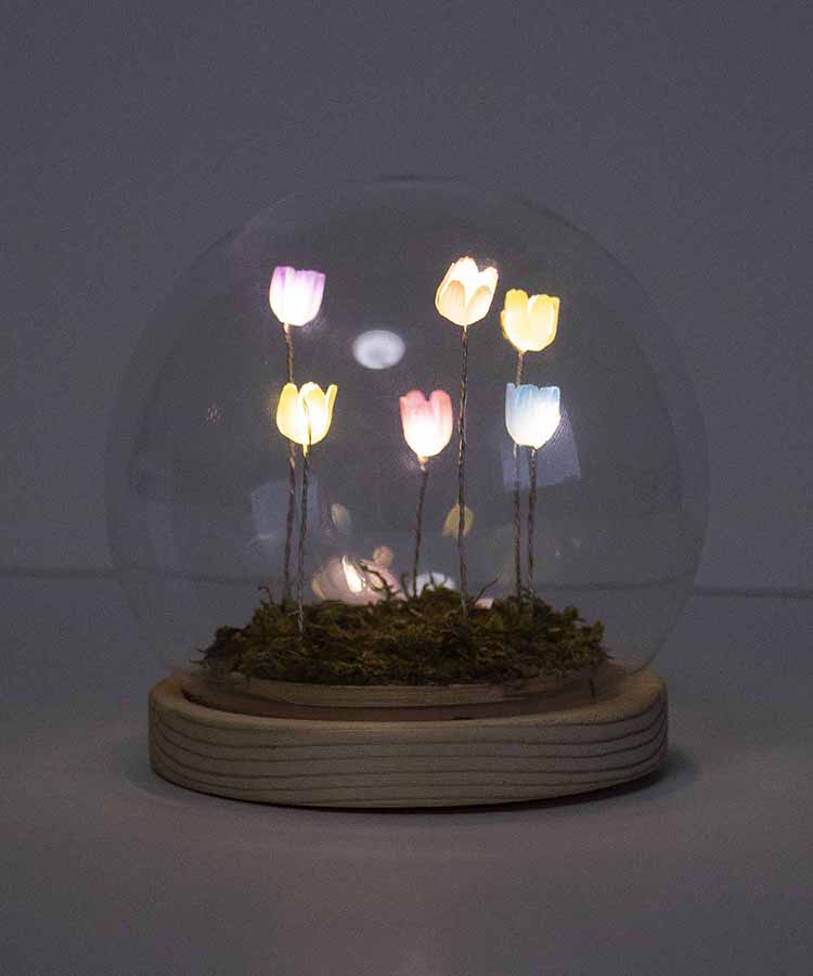 【WEB限定】LUMOチューリップガラスボールS