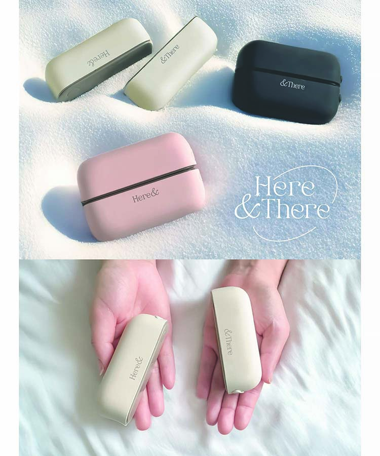 充電式ニコイチ型カイロ