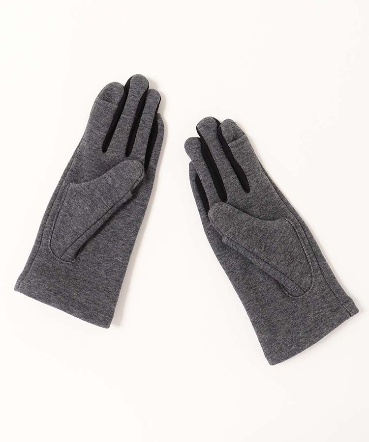 バイカラー指フードグローブ