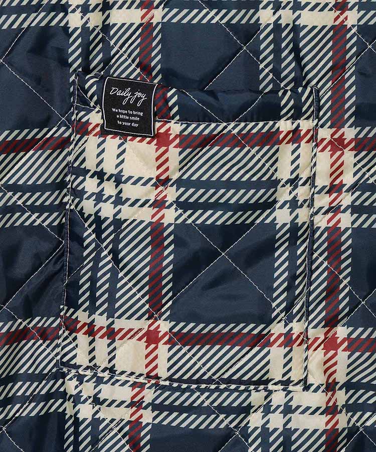 ボアキルトエプロン