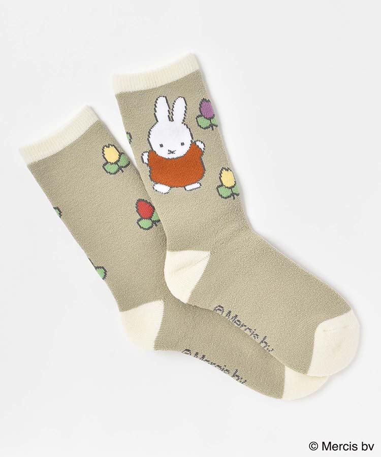 ミッフィー裏起毛ルームソックス