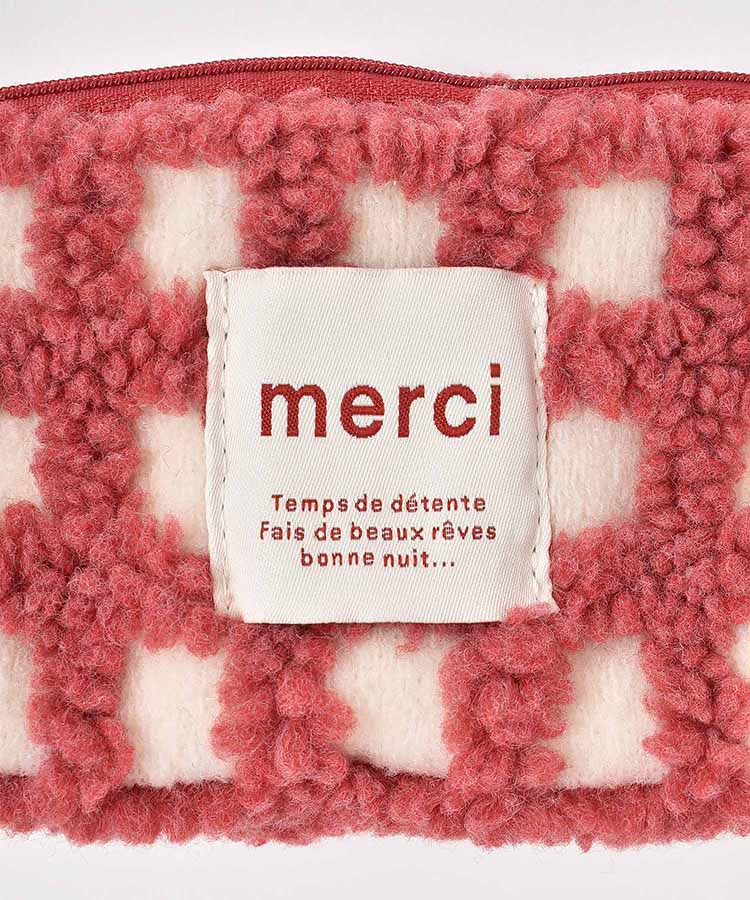 ボアチェックペンポーチ