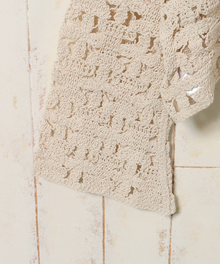 ≪SALE≫【WEB限定】クロシェ前後2wayトップス