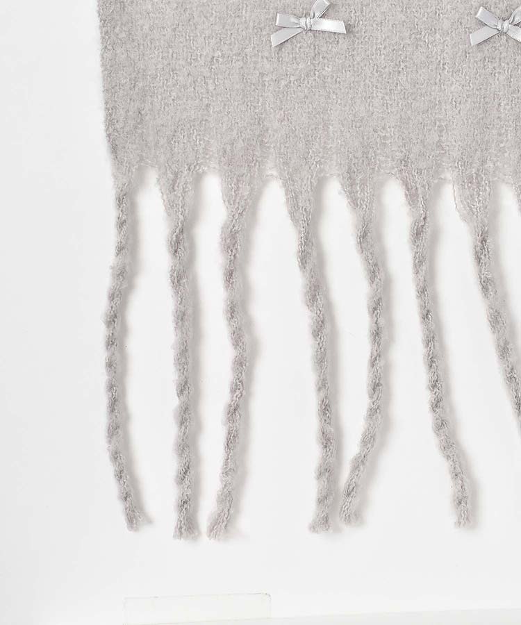 リボン付きストール