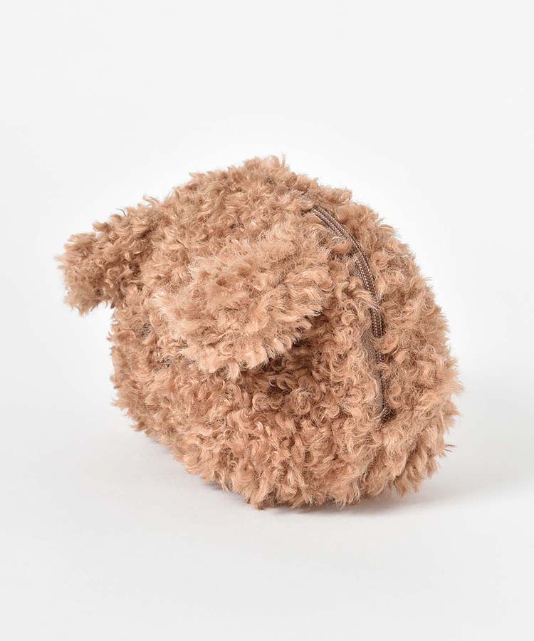 もこもこドッグポーチ