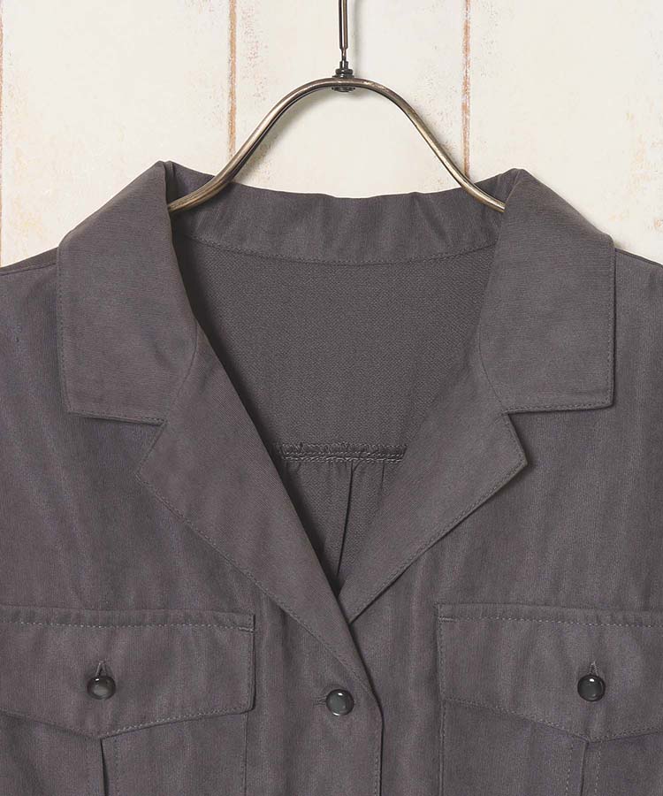 シャツワンピース