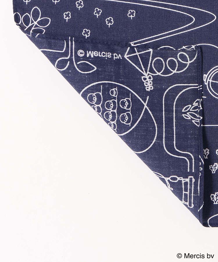 ミッフィーまいにち総柄プリントハンカチ