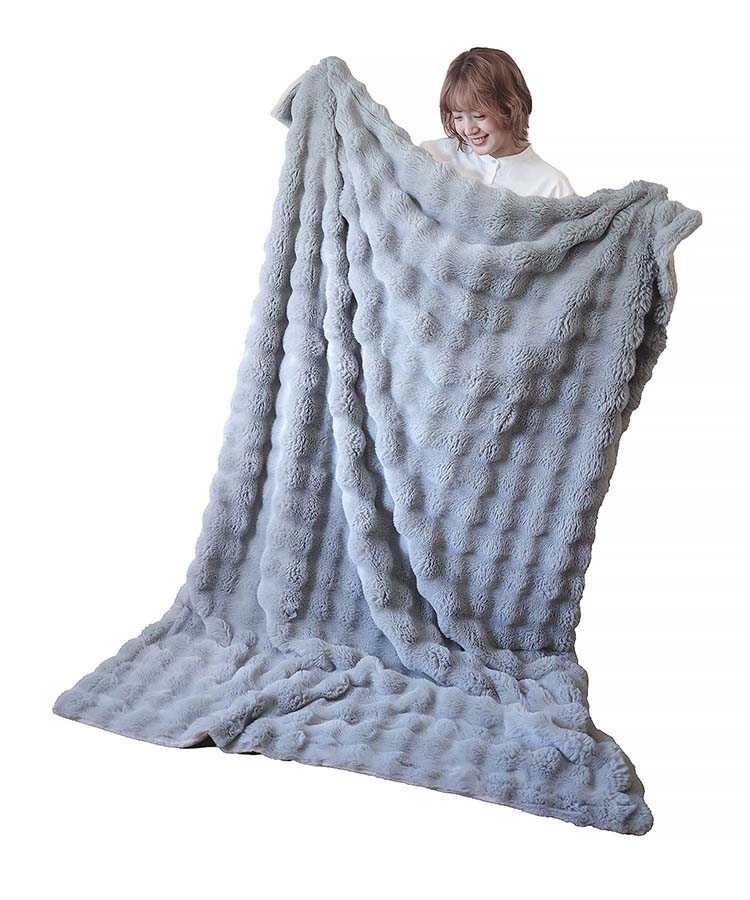 【WEB限定】VAGUEもこもこ雲の上ブランケットBIG