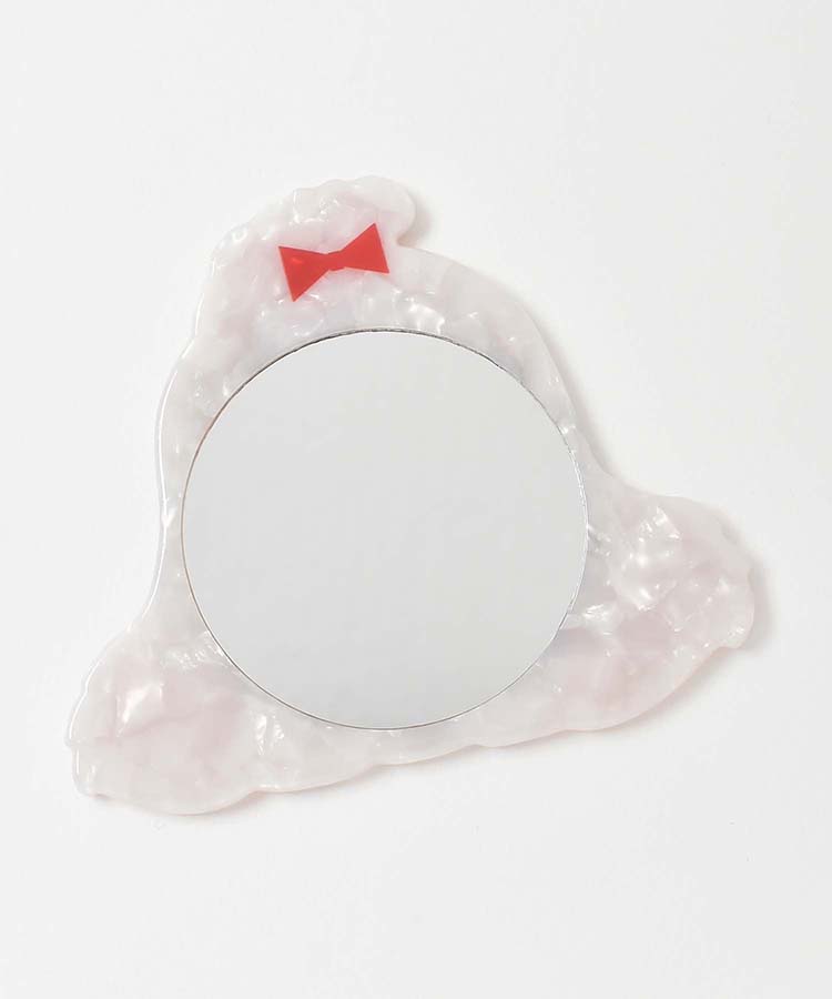 いぬアセテートミラー