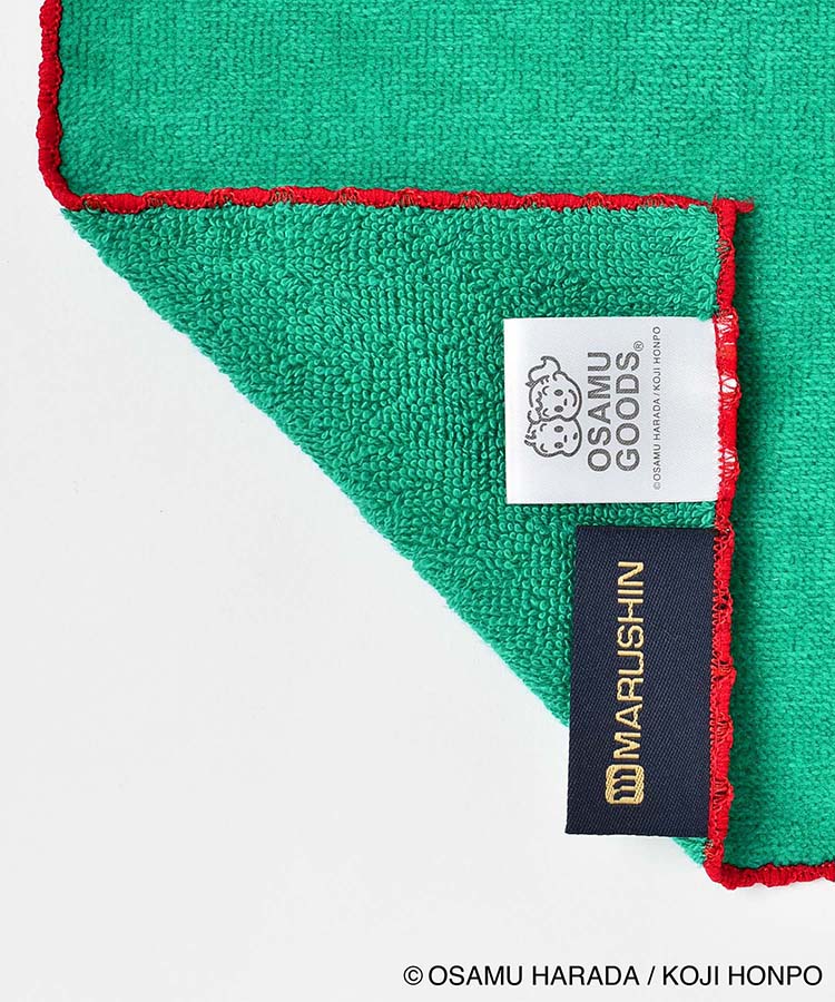 OSAMU GOODSポイント刺繍ミニタオル