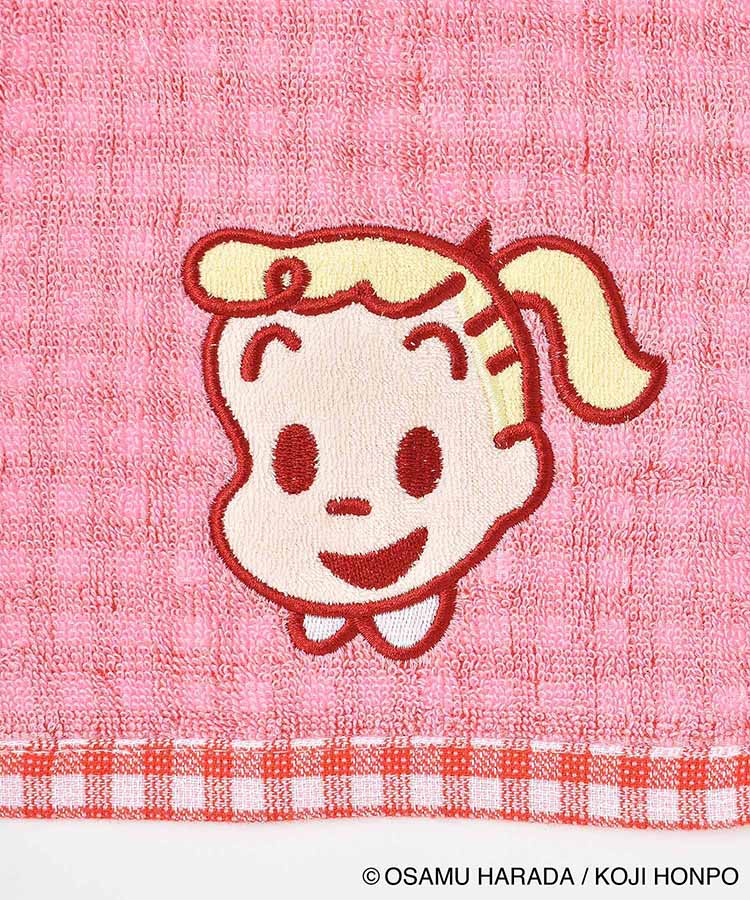 OSAMU GOODSアップリケ刺繍ミニタオル