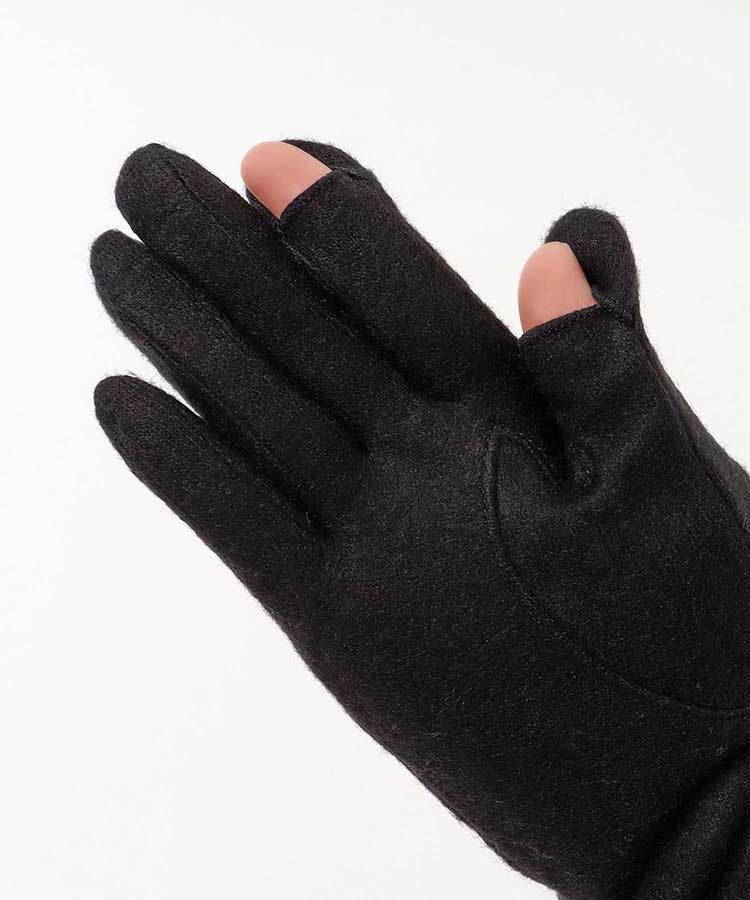 指フードキャット刺繍グローブ