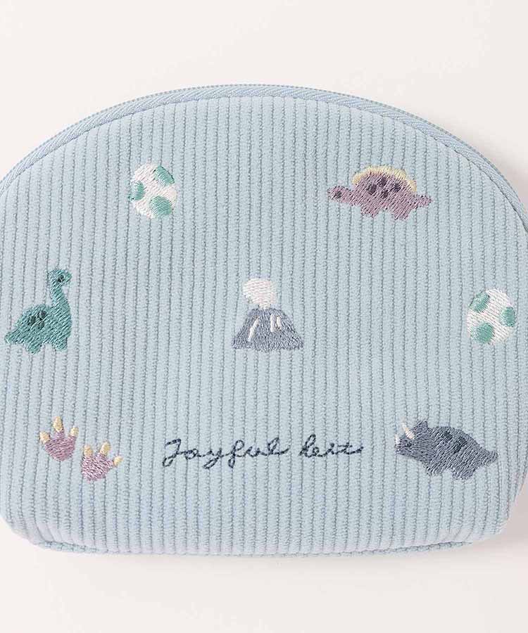 ジョイフルビットコーデュロイティッシュポーチ