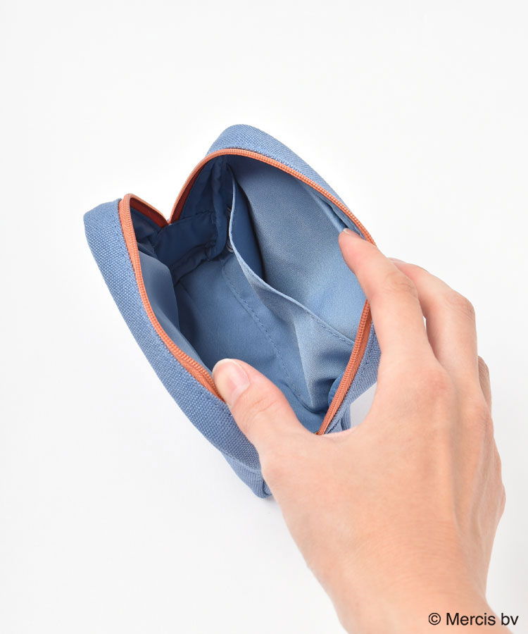 ミッフィーカラフルサガラボックスポーチ