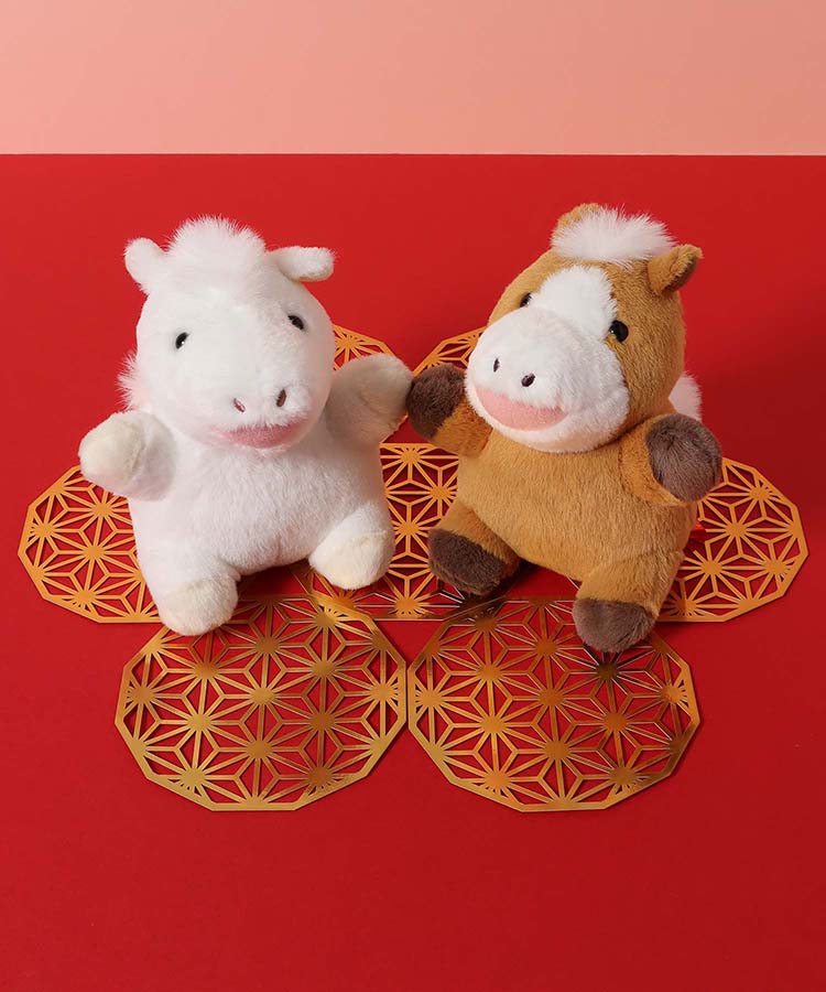 【WEB予約 12/17~順次発送】うまぽちゃぬいぐるみ