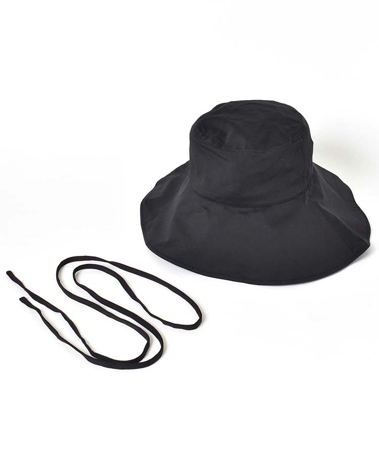 UVカット接触冷感つば広ハット
